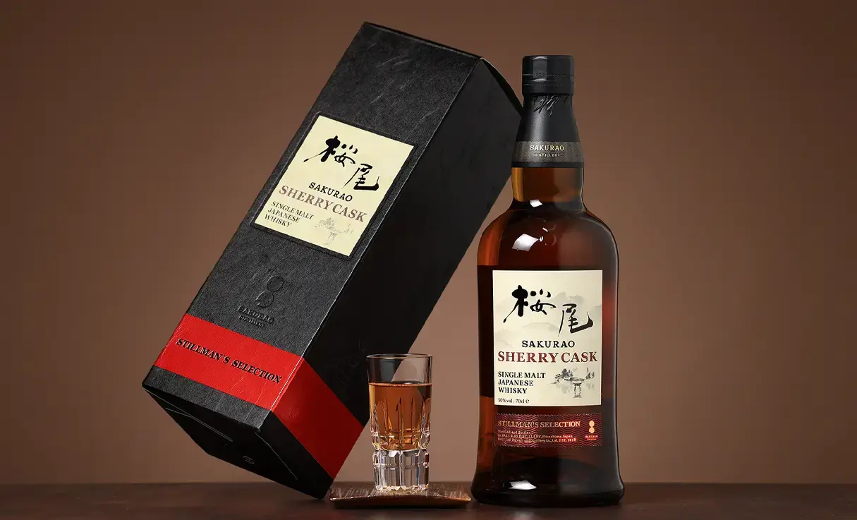 桜尾 シングルモルト ジャパニーズウイスキー SHERRY CASK 700ml
