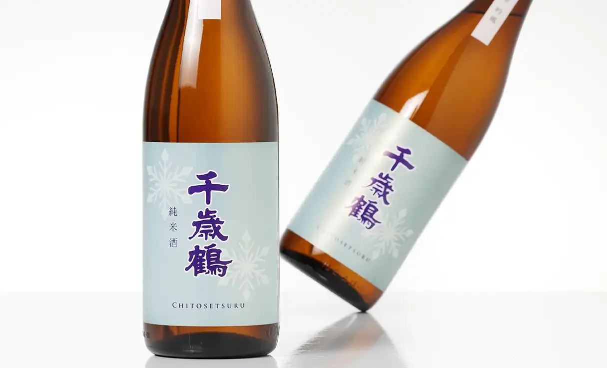 千歳鶴 純米酒 吟風 1.8L | 千歳鶴（日本清酒株式会社） | 酒専門店鍵や