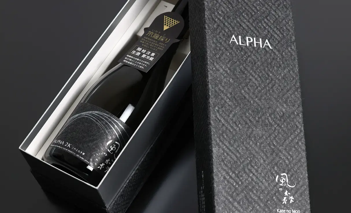 風の森 ALPHA 2 笊籬採り 720ml | 風の森（油長酒造） | 酒専門店鍵や