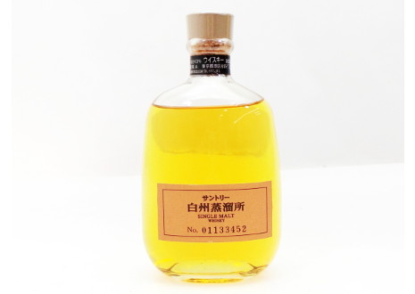 白州蒸溜所 限定 300ml サントリー シングルモルト - お酒買取