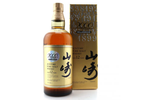 山崎12年 ミレニアム 2000 記念ラベル サントリー ピュアモルト