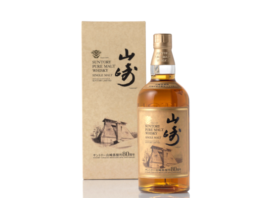 山崎 ピュアモルト 山崎蒸溜所 80周年記念ボトル サントリー - お酒