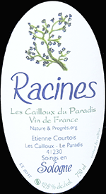 レ・カイユ・デュ・パラディ ラシーヌ・ルージュ&ブラン2010年クロード