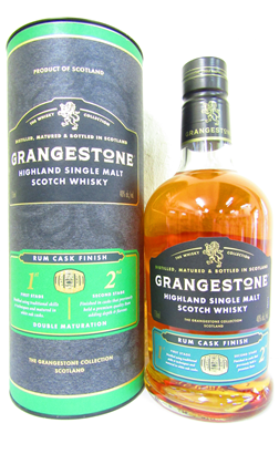 グレンジストン ハイランドシングルモルト ラムカスク 40度 750ml