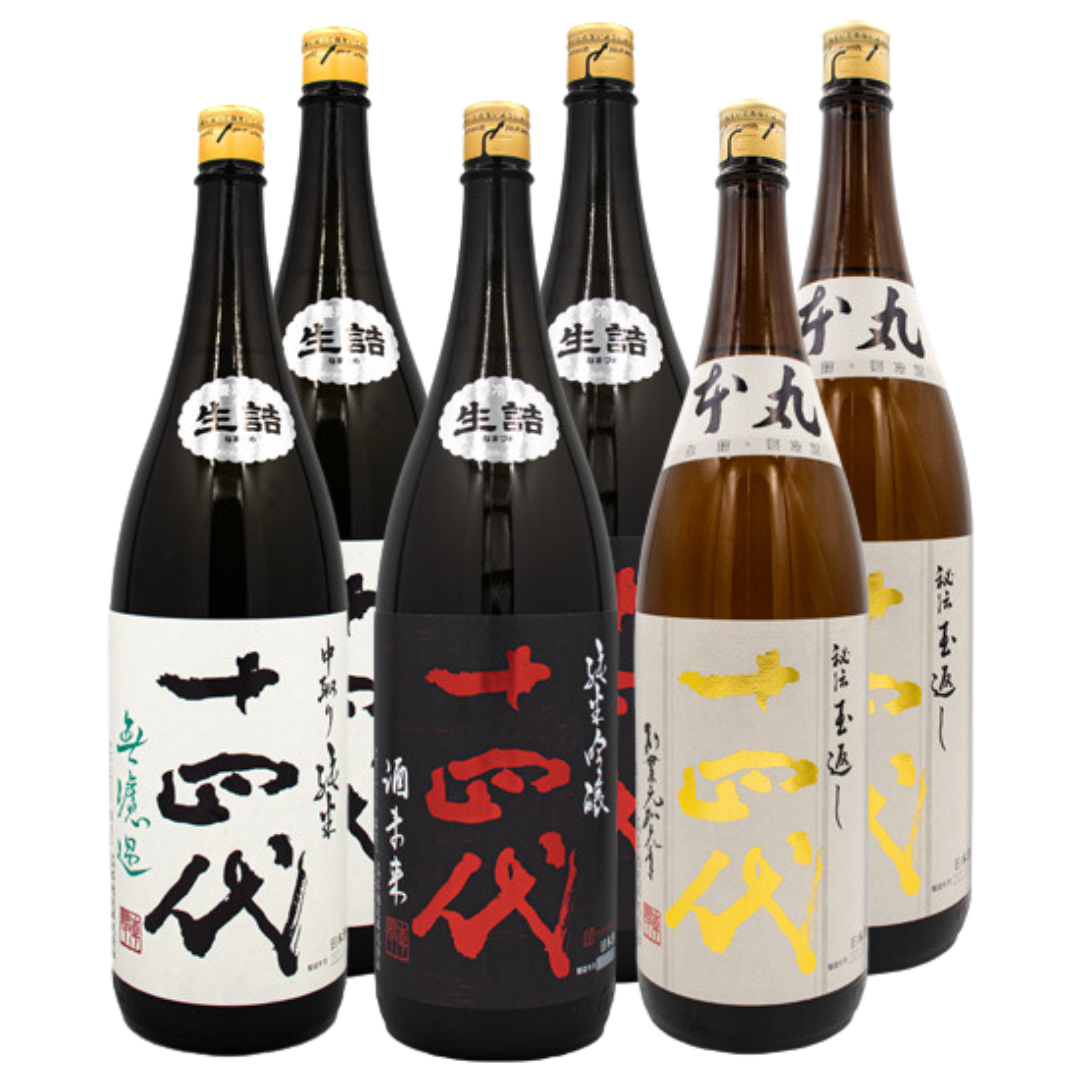 本日限定！十四代 本丸1800ml 4本 十四代 本丸 特別本醸造 1800ml