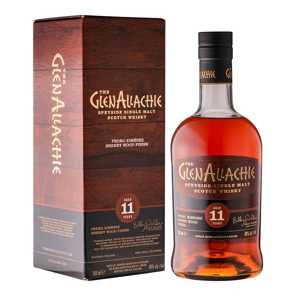 GLEN ALLACHIE 11YO PX WOOD FINISH 48% 700ML