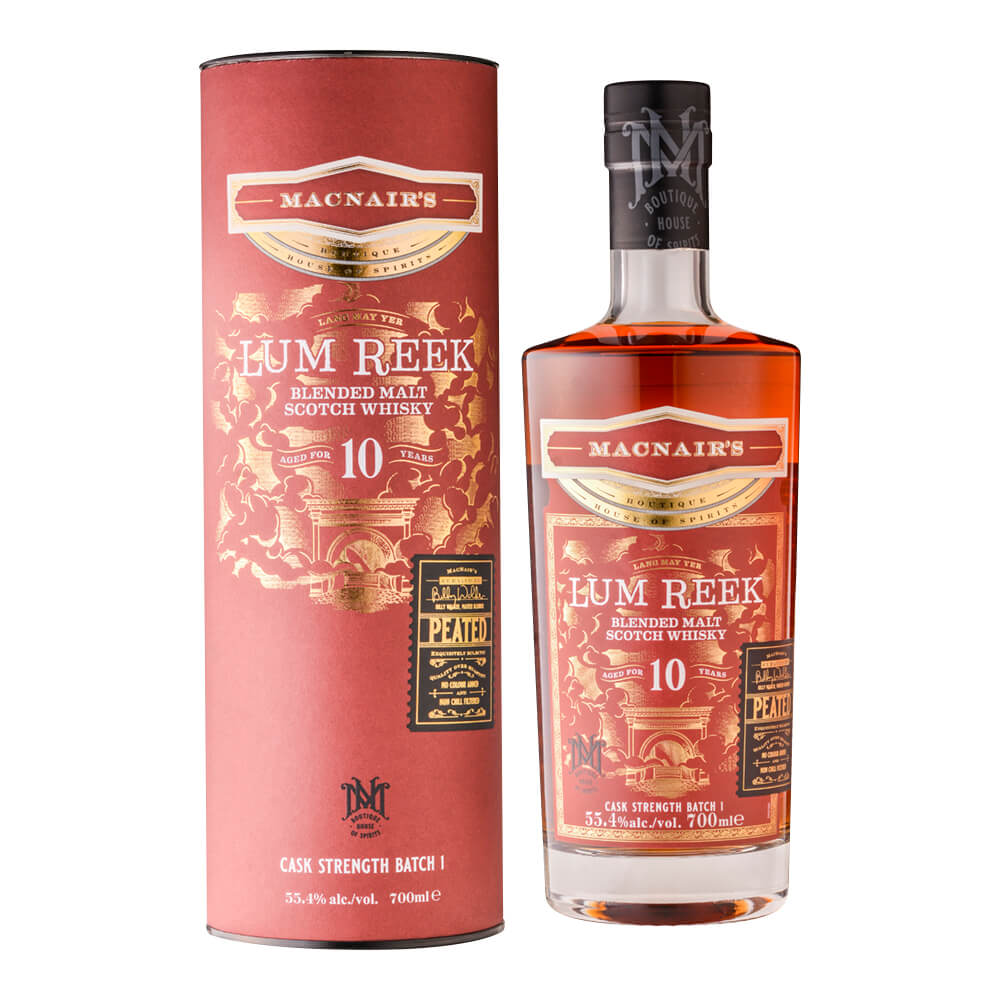マクネアーズ ラムリーク ピーテッド 10年 カスクストレングス バッチ1