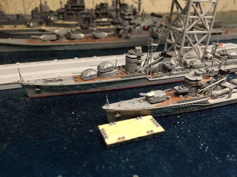 艦船模型 製作後はジオラマ製作も楽しめる｜桜坂艦政本部【艦船模型