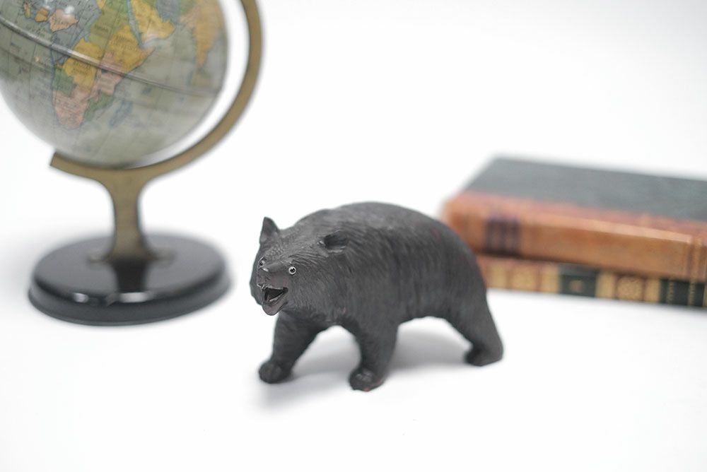 木彫り 熊 置物 アンティーク 5635 木彫り 熊 置物 アンティーク 5635