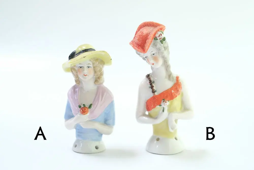 アンティーク雑貨 アンティーク ハーフドール ティーコジーやピン