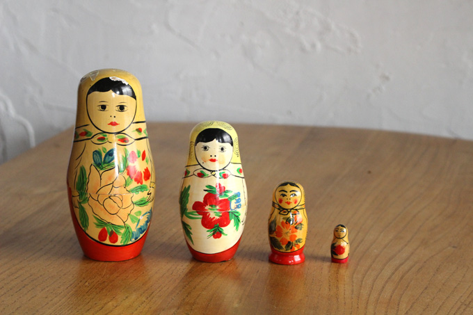 ヴィンテージ・マトリョーシカ | 雑貨とアンティークのお店MALTOの入荷