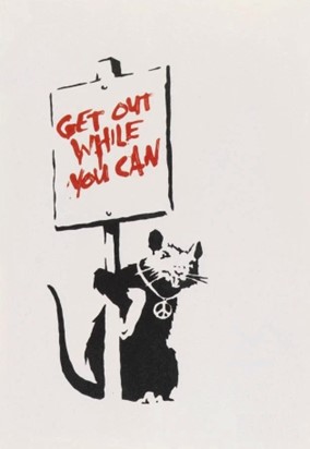 たまちゃん バンクシー「Rat with3DGlasses」他おまとめ買い