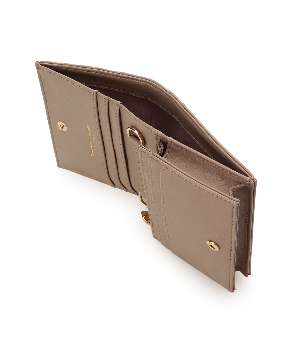 ハートキルト ミニ財布(FREE グレージュ): Samantha Thavasa Petit