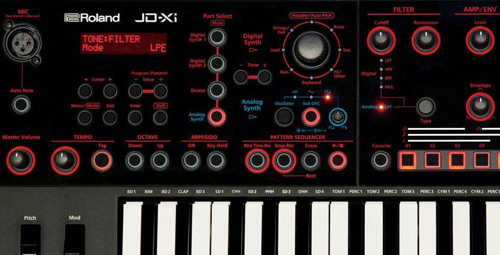 Buy sasku Roland JD-Xi Analog Digital Crossover Synthesizer | Sam