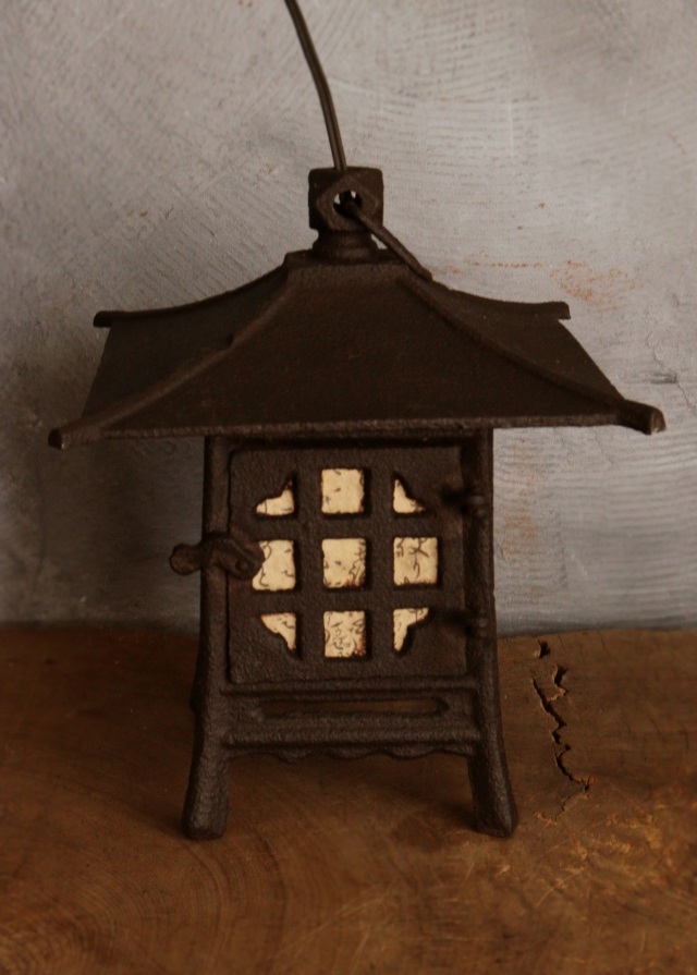 鉄灯篭 灯籠 燈篭 灯もの 和風照明 照明 古道具 民具