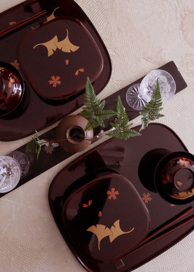 輪島塗おもてなし膳セット 2セット 懐石膳 懐石セット 会席 お膳 お重