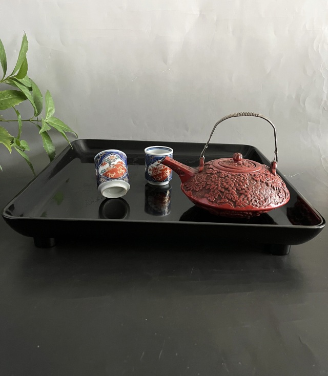 輪島塗 五島屋 最高級の卓上膳 5枚 輪島塗 会席膳 5枚 輪島塗