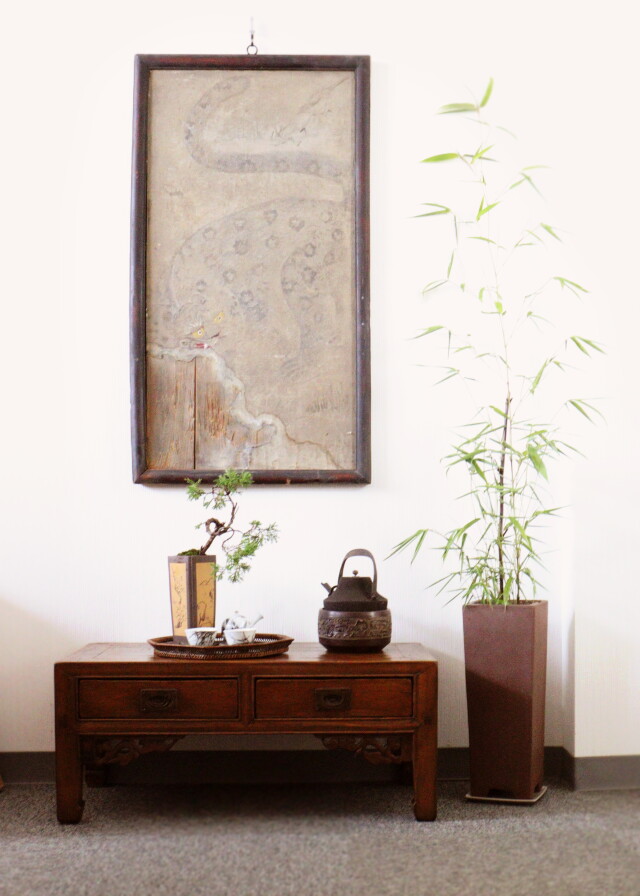 李朝 文机 韓国アンティーク家具 机 テーブル 李朝家具 古道具 Antique