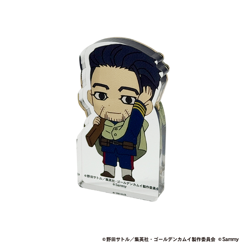 ナムコ限定ノベルティ ゴールデンカムイ クリアカード アクリル