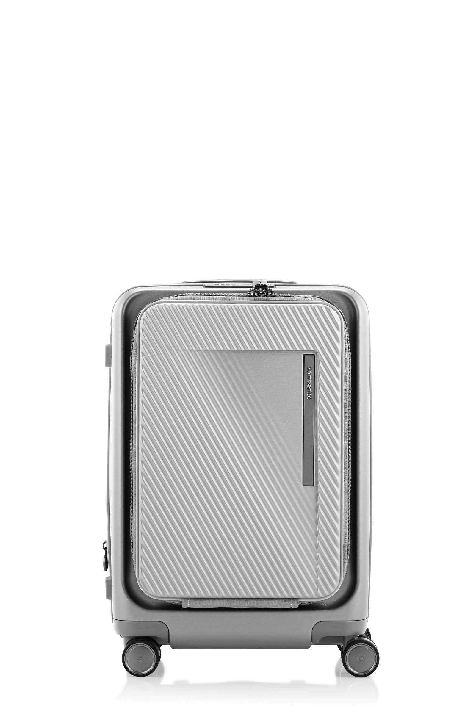サムソナイト ジッププラス スーツケース 機内持ち込みサイズ シルバー