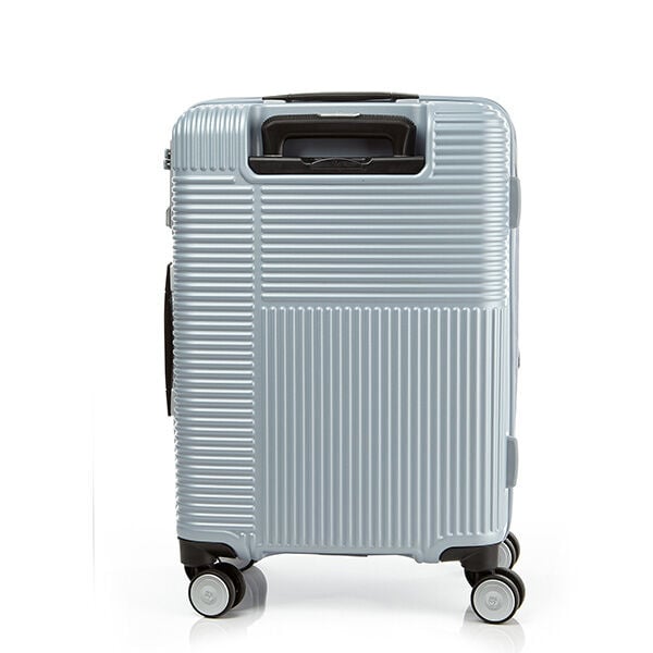 レクサ スピナー55 エキスパンダブル シルバー｜サムソナイト