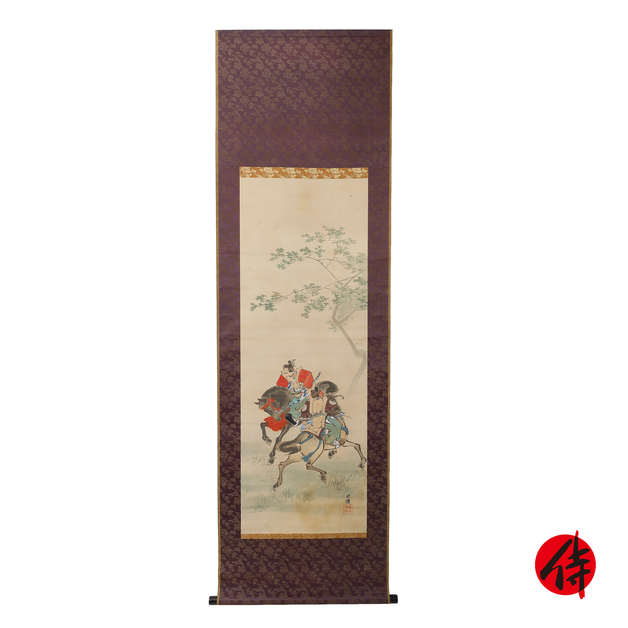 Antique Japanese hanging scroll (Kakejiku-31) | Samurai Museum Shop