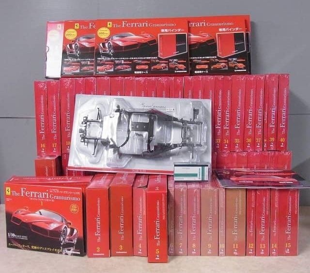 ディアゴスティーニ 週刊フェラーリ グランツーリスモ全65巻