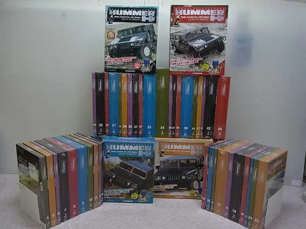 全65巻 週刊ハマー ラジコンカー ディアゴスティーニ