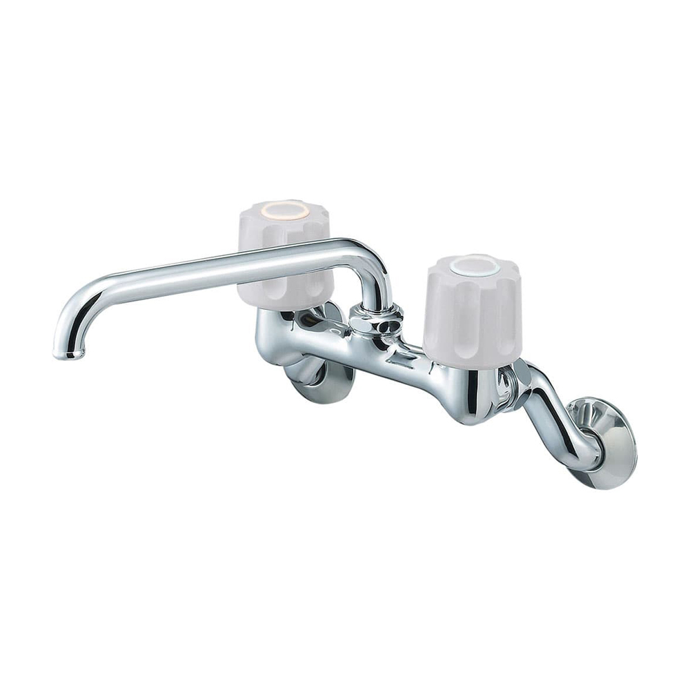 ツーバルブ混合栓［共用形］ | 商品のご案内 | SANEI｜デザイン性に