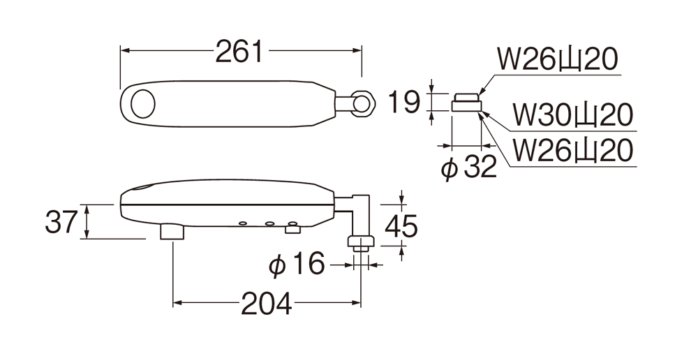 自動水栓横形パイプ | 商品のご案内 | SANEI｜デザイン性に優れた水