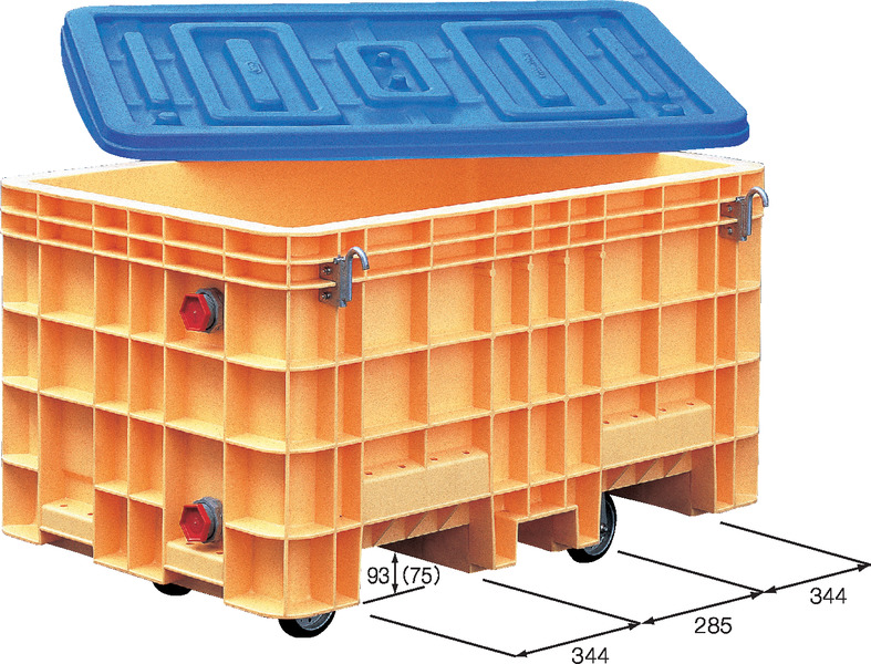 ジャンボックス1000ℓ サンコー 水槽 養殖 イケス ジャンク 大型タンク