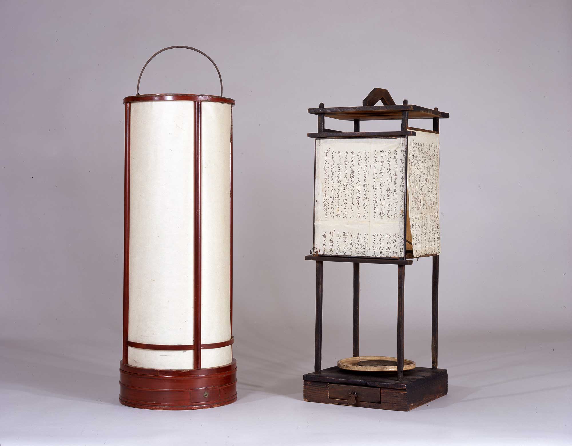 鉄製 吊るし灯火器 花器 花入れ 古道具 古民具 燭台 行燈 行火