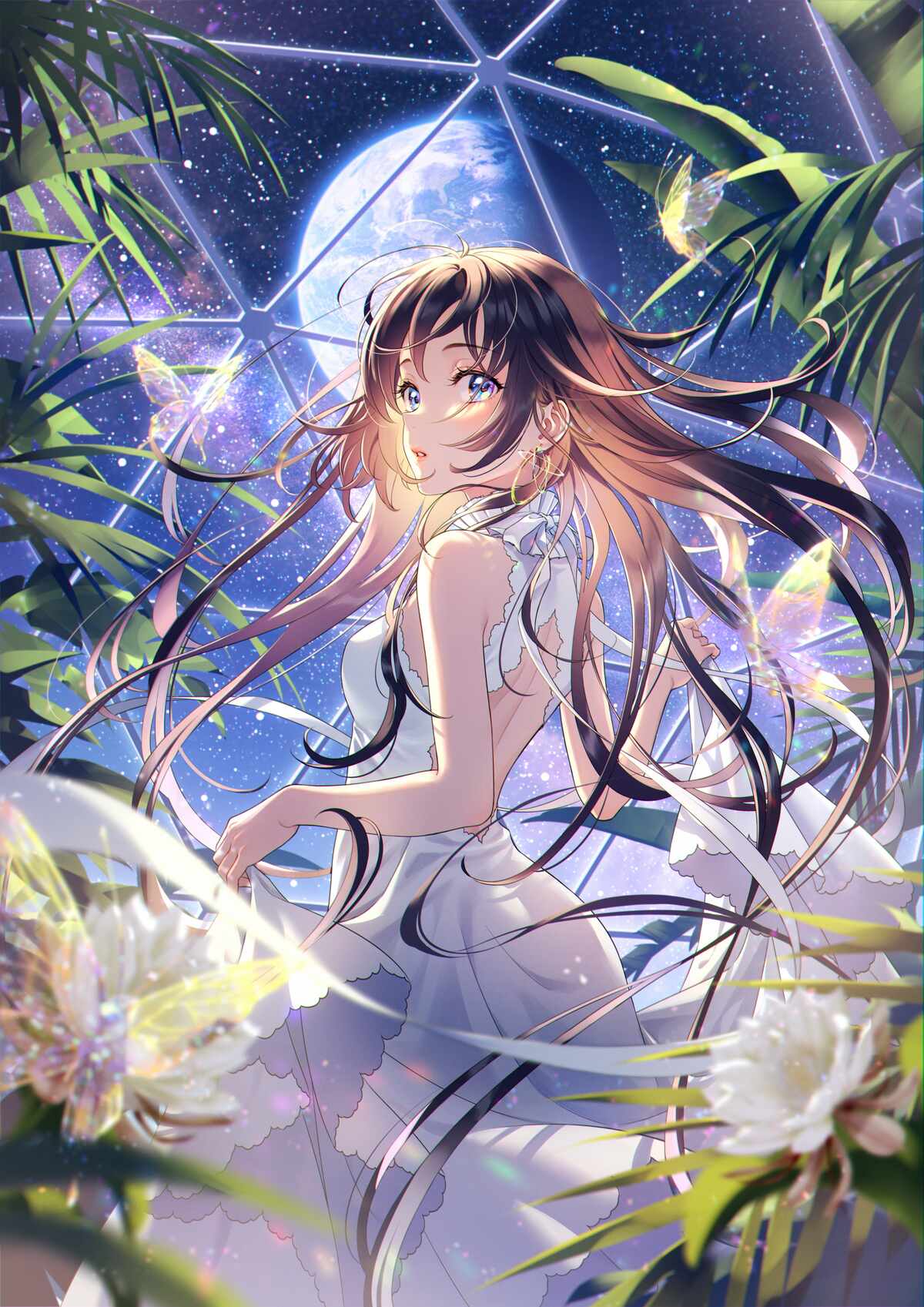 6U☆ 紫陽花小径複製原画絵師100人展10