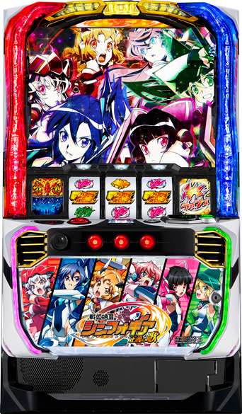 戦姫絶唱シンフォギア4の機種POPを作成しました！ デザイン作成