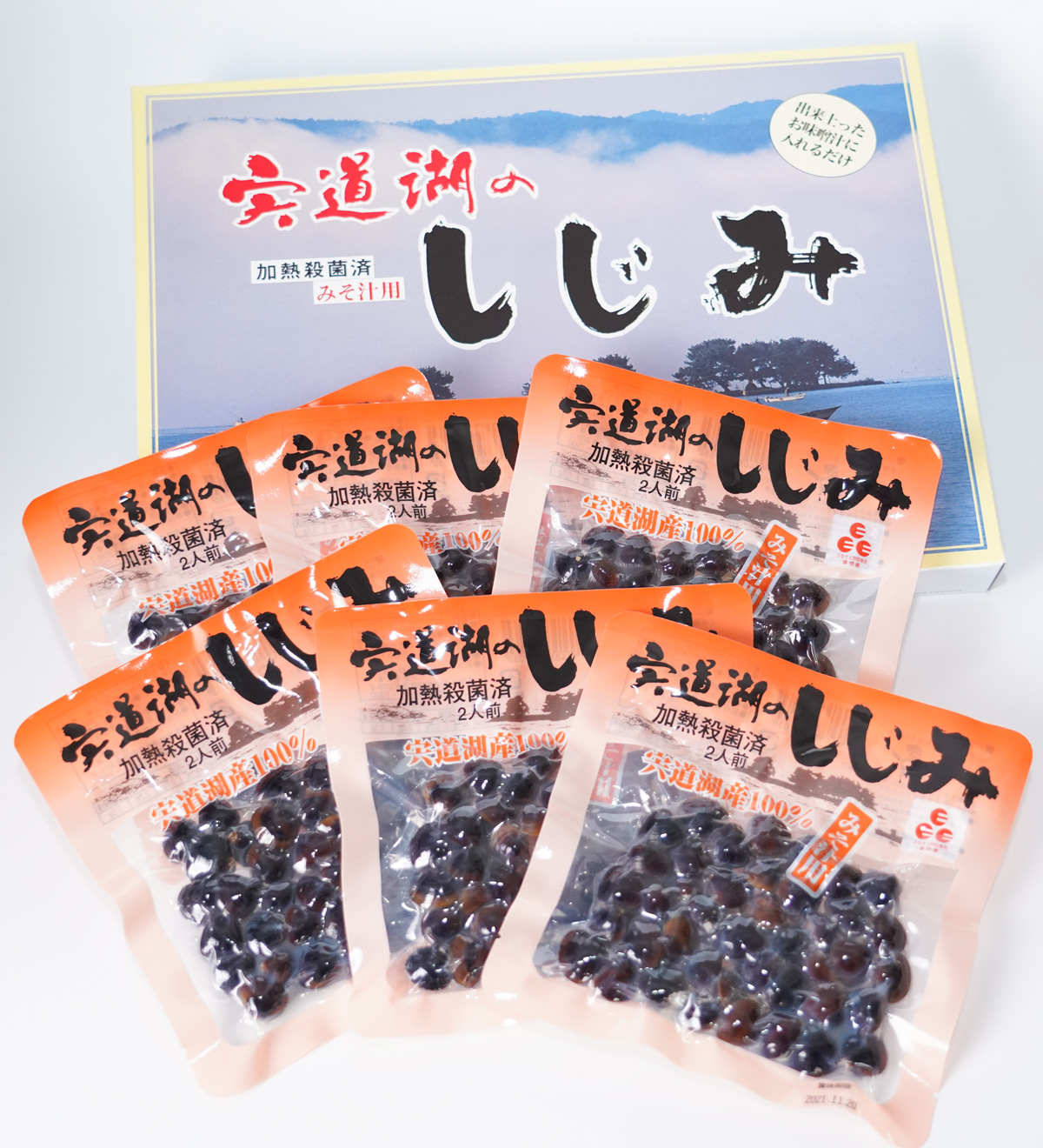 山陰のおみやげ本舗 なかうら / 宍道湖のしじみ 100g×6袋入(箱)
