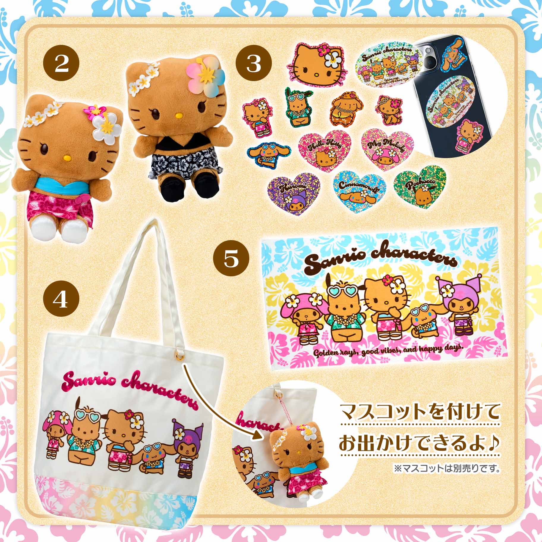 サンリオおすそ分けファイル♡限定日焼けキティ夏バージョンレア