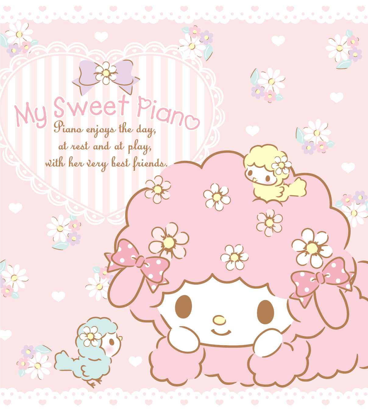 日*1様 マイメロディ 万年カレンダー サンリオ マイスウィートピアノ