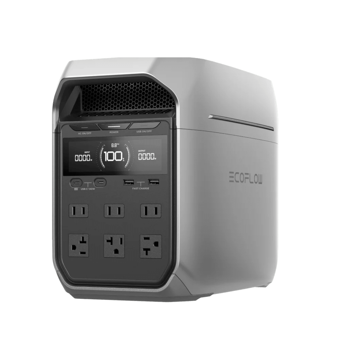 EcoFlow DELTA 3 Plus + 2*110W Portable Solar Panel | SanTan Solar