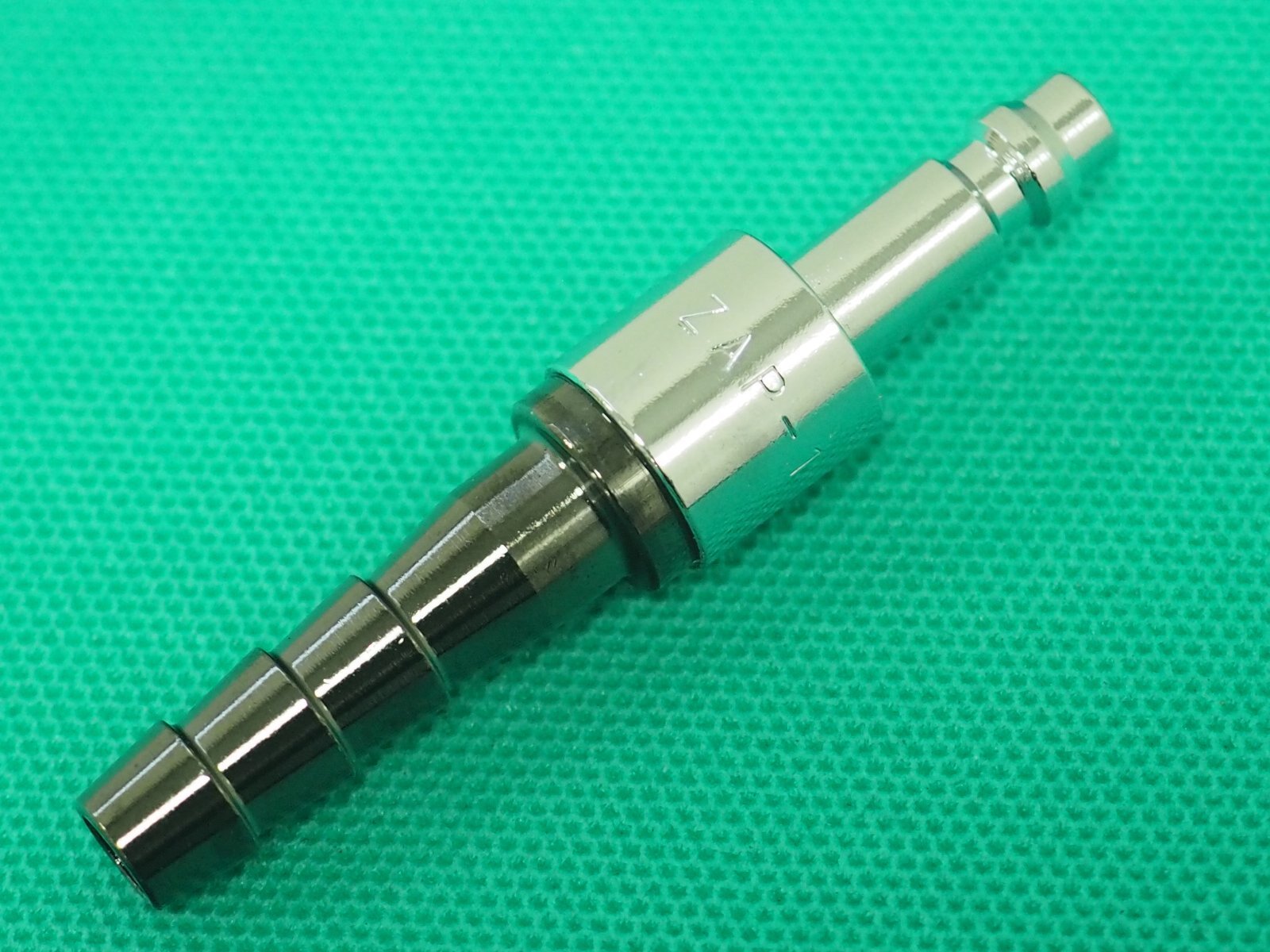 アポロコック 酸素用ホース中間用プラグ ZAP-1（逆止弁付き） 小池酸素