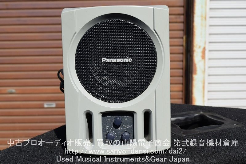 中古音響機材】 PANASONIC WS-X66A 800MHz帯ワイヤレスパワード
