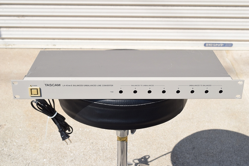 TASCAM LA-40MK2 ラインコンバーター｜中古 山陽電子商会 第弐録音機材倉庫
