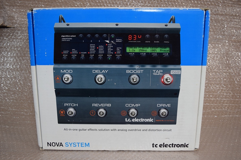 t.c.electronic NOVA SYSTEM マルチエフェクター｜中古音響機器 山陽