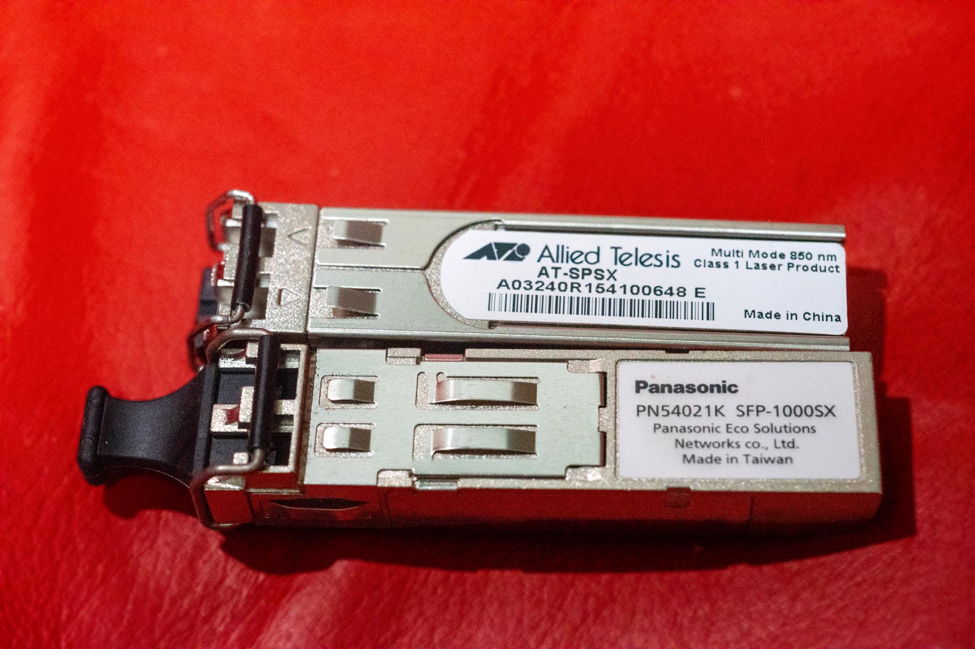 Panasonic SFPモジュールをさらに追加 | MacBSの日常生活的日記