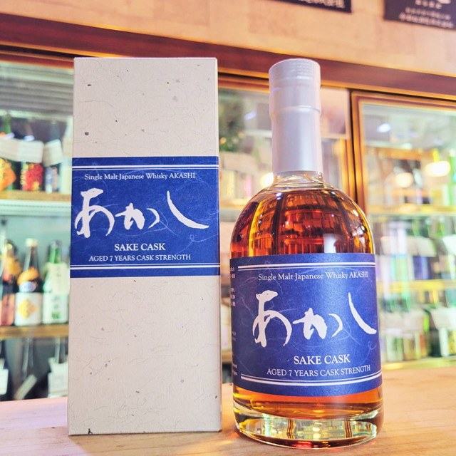 シングルモルト あかし SAKE CASK 7Y カスクストレングス 500ML