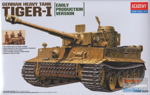 ACA13264 1:35 Academy Tiger I Early - Sprue Brothers Models LLC