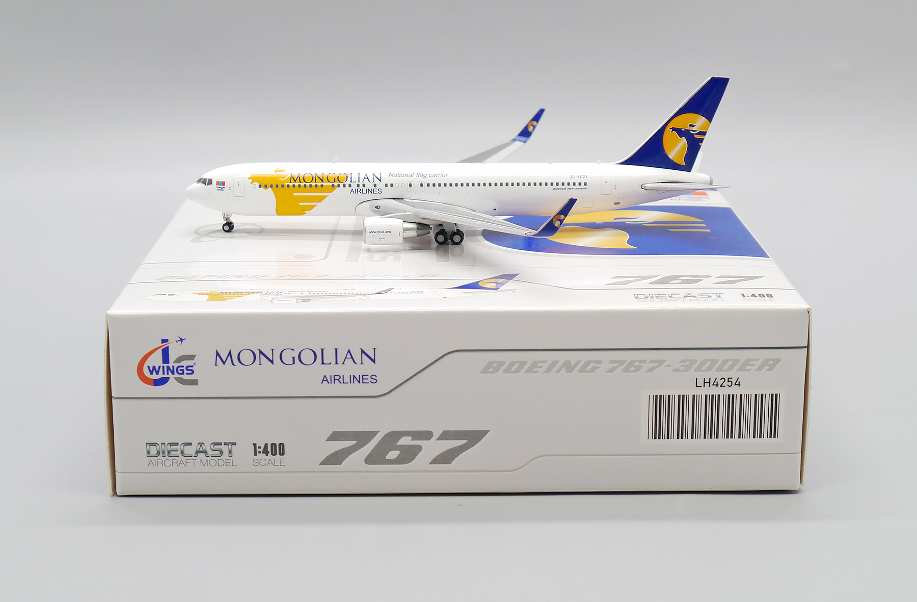 ScaleModelStore.com :: JC Wings 1:400 - LH4254 - MIAT Mongolian
