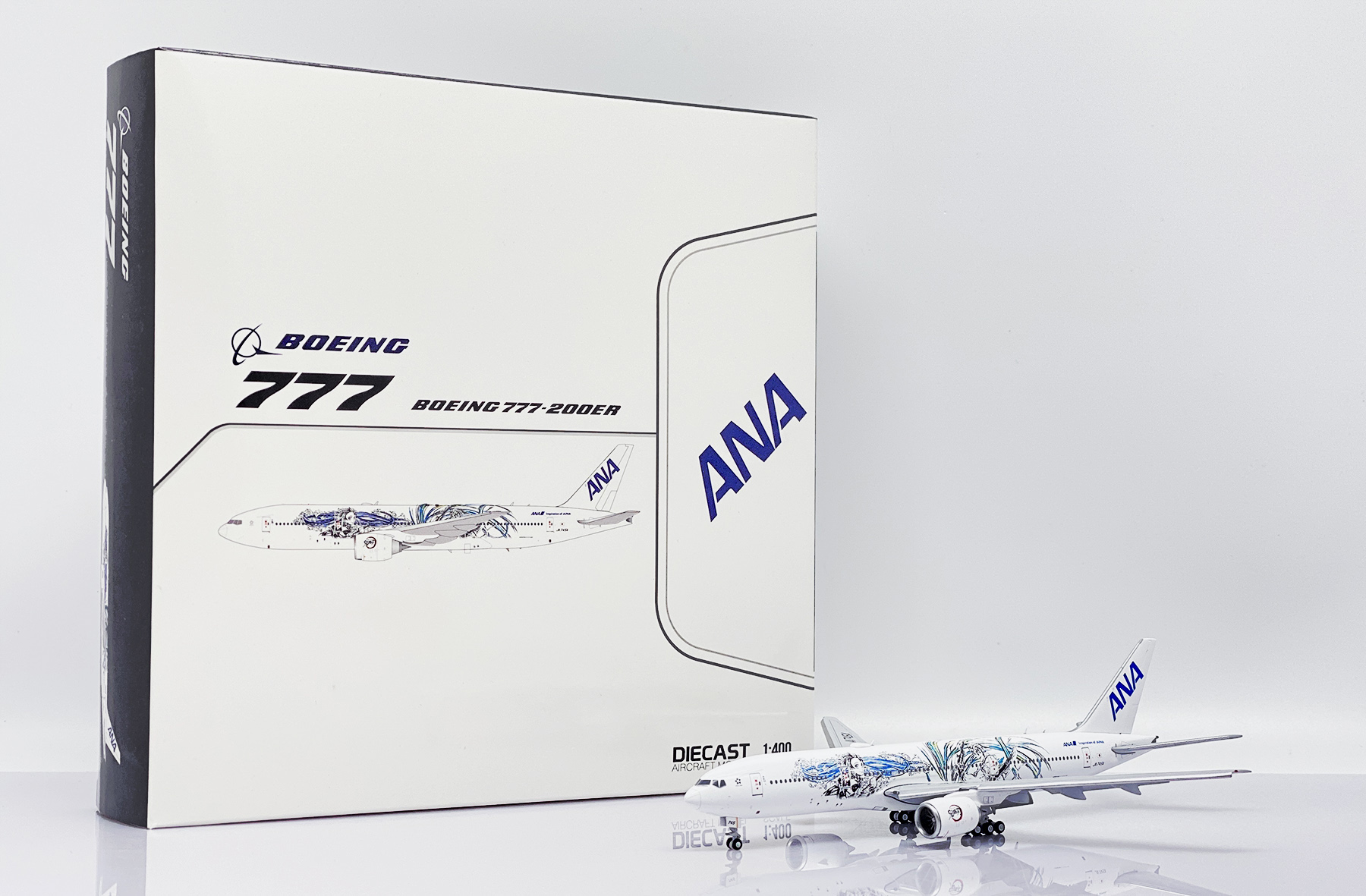 jcwings ANA 777-200 JA743A 1/500トーイングカー付 JC Wings 1:400