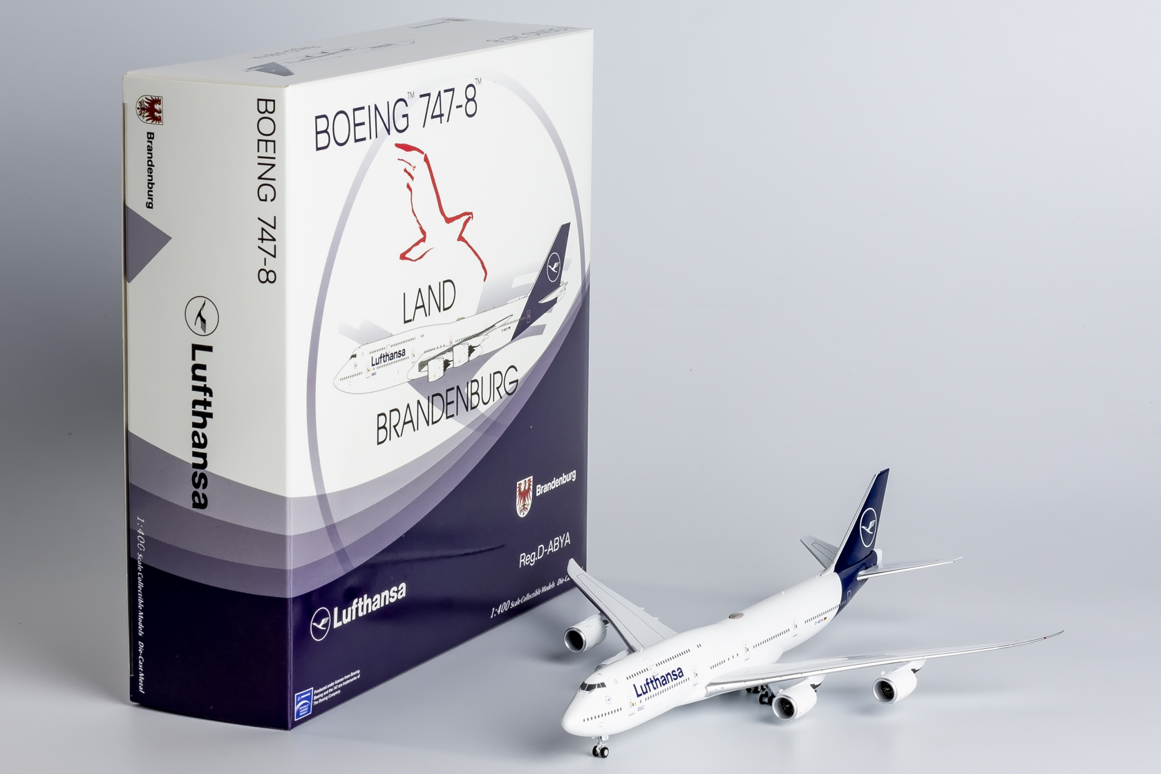 ScaleModelStore.com :: NG Models 1:400 - 78027 - Lufthansa Boeing