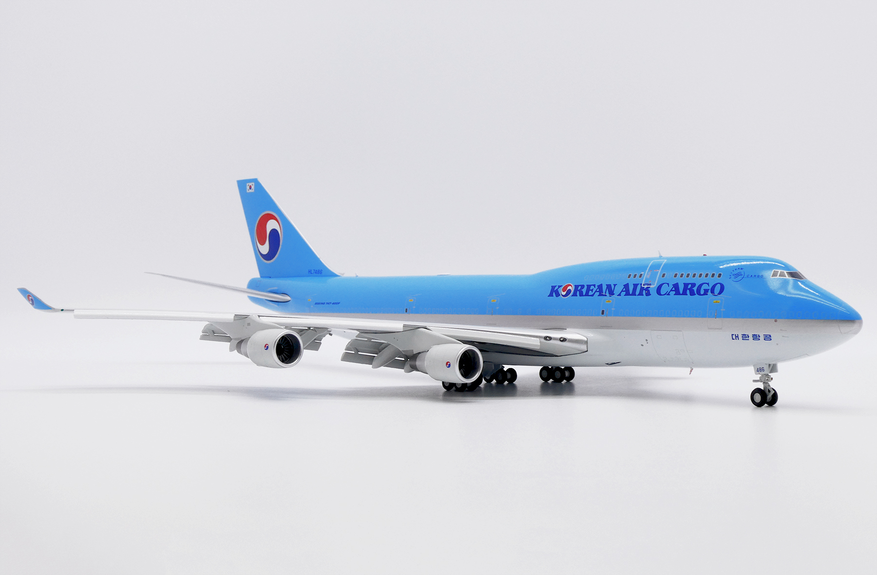 大韓航空 KOREAN AIR CARGO B747-400F 貨物機 模型 T 大韓航空 KOREAN