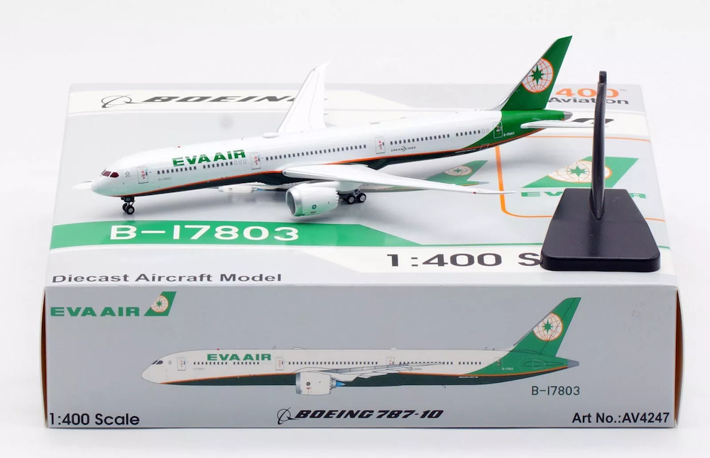 ScaleModelStore.com :: Aviation400 1:400 - AV4247 - EVA Air Boeing